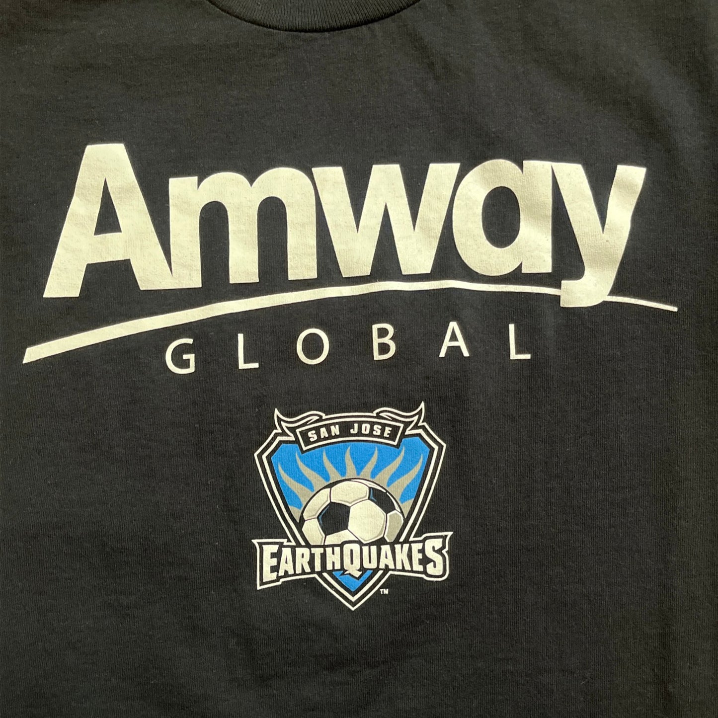 San Jose Earthquakes Huckerby T-Shirt MLS Size Medium 2010s Stadium Giveaway SGA