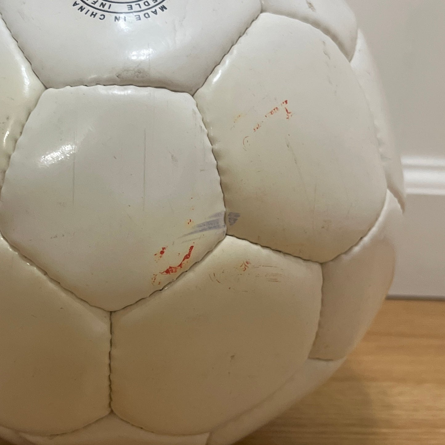San Jose Earthquakes Soccer Ball MLS 2004 Souvenir *LEAK FOR DISPLAY ONLY*