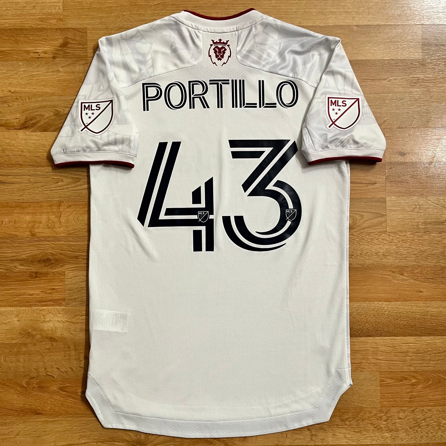 MATCH WORN Real Salt Lake 2021 Justin Portillo Jersey MLS Away #13 Adidas