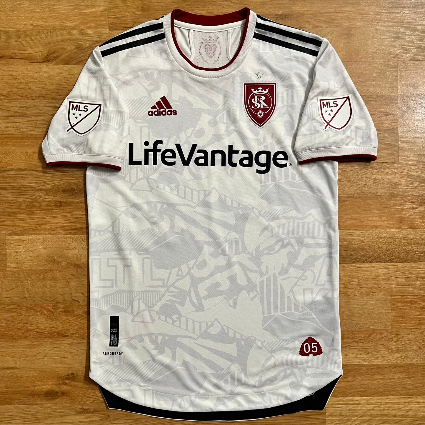MATCH WORN Real Salt Lake 2021 Justin Portillo Jersey MLS Away #13 Adidas