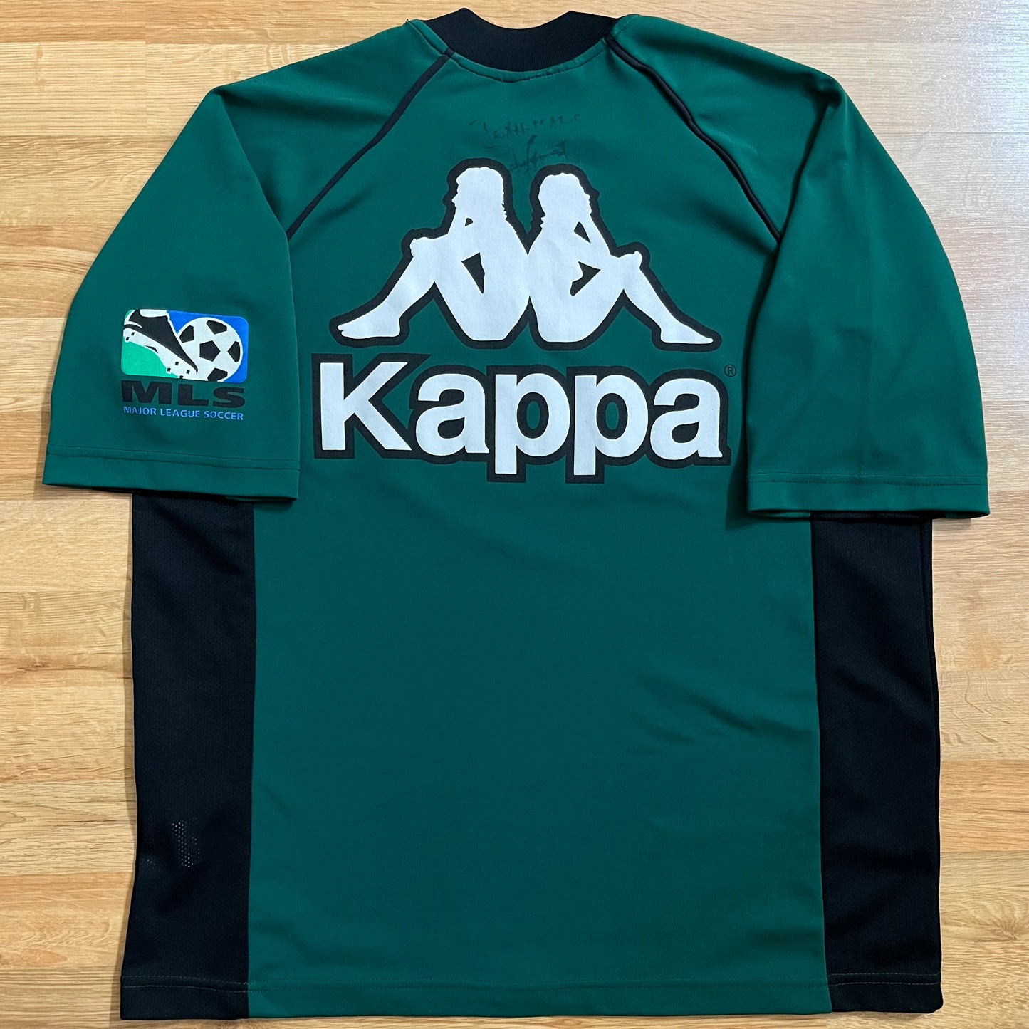 USED Colorado Rapids 2000s Warm Up Jersey MLS Kappa Size Medium Signed