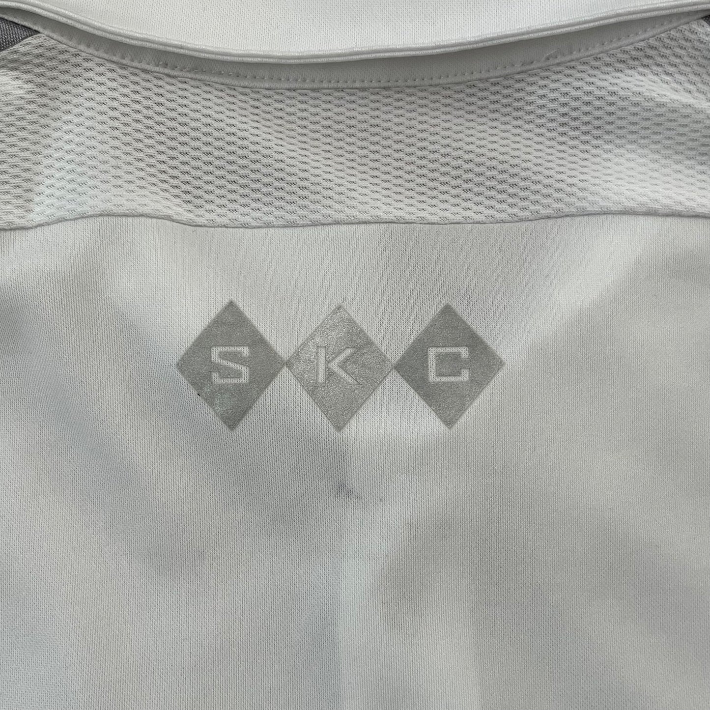 Sporting Kansas City 2015-16 Authentic Jersey MLS Third Adidas Sz Medium Silver