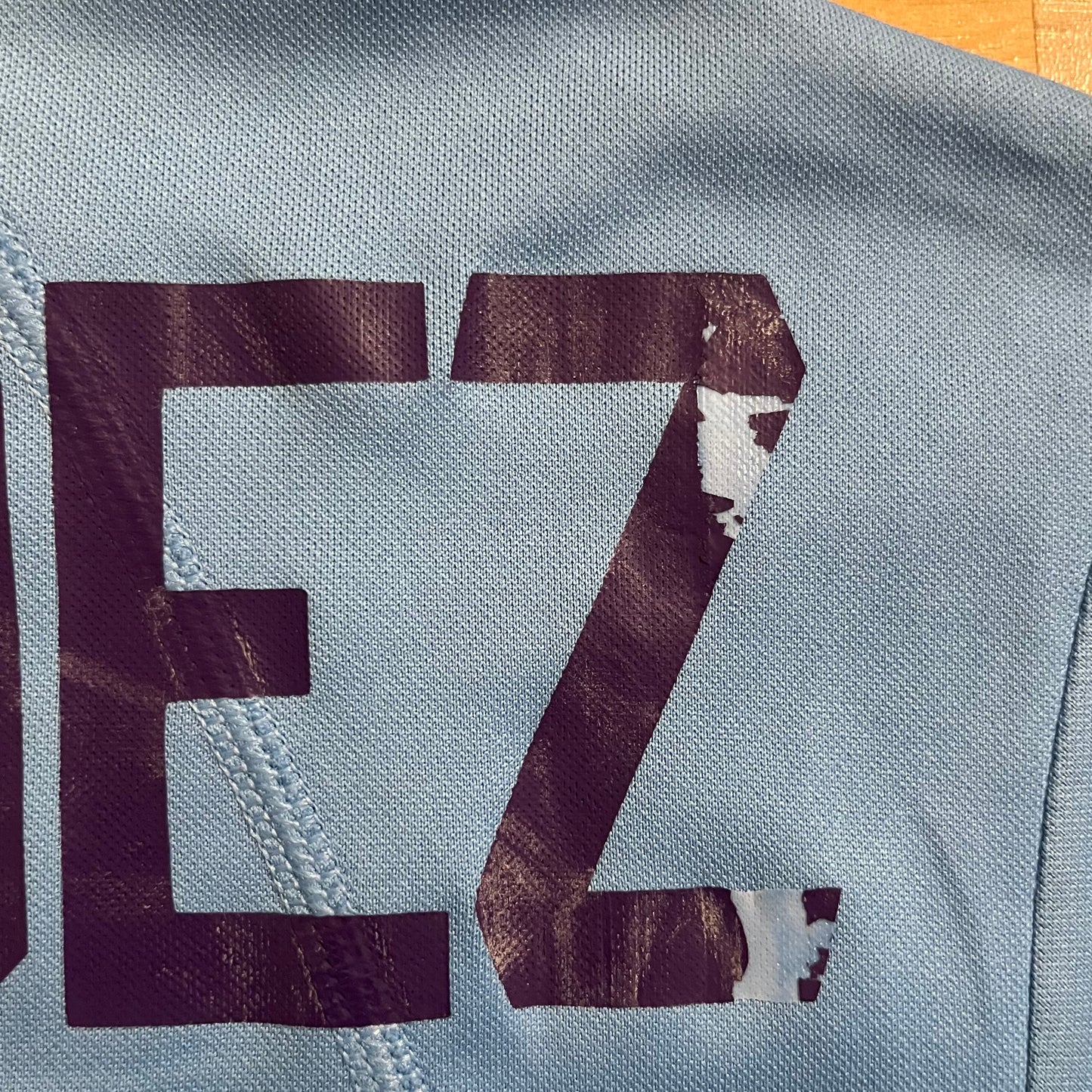 MATCH WORN Atlanta Beat 2002 Maribel Dominguez Jersey WUSA Home #13 Nike Signed