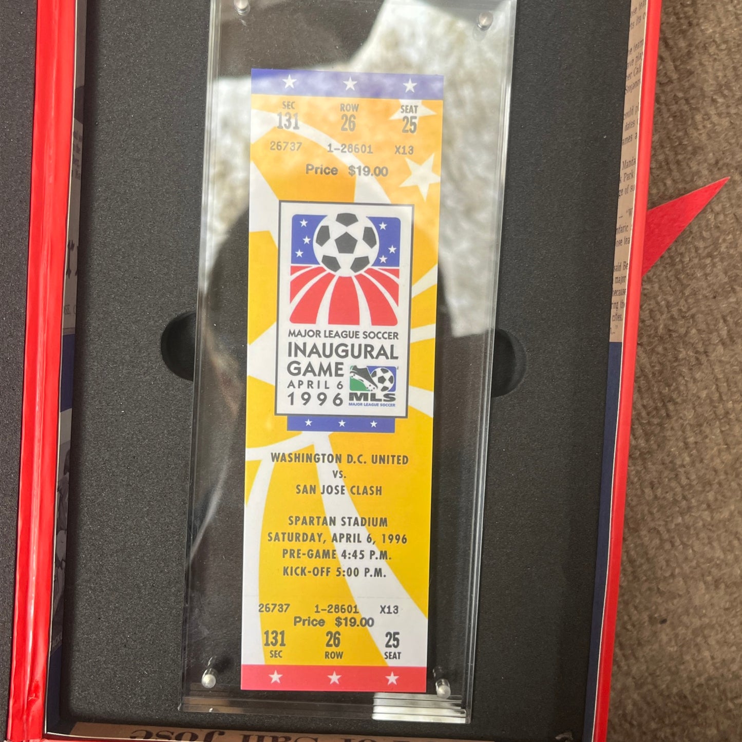 2024 San Jose Earthquakes Limited-edition 50th Anniversary  Time Capsule New NIB