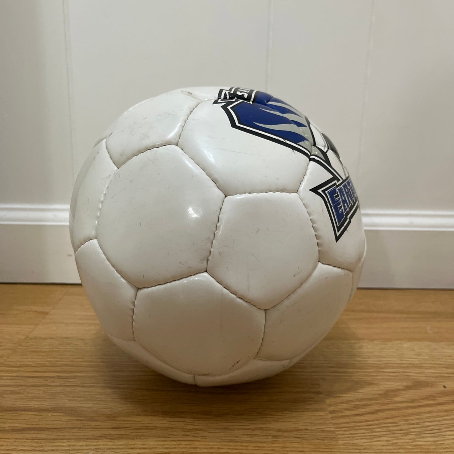 San Jose Earthquakes Soccer Ball MLS 2004 Souvenir *LEAK FOR DISPLAY ONLY*