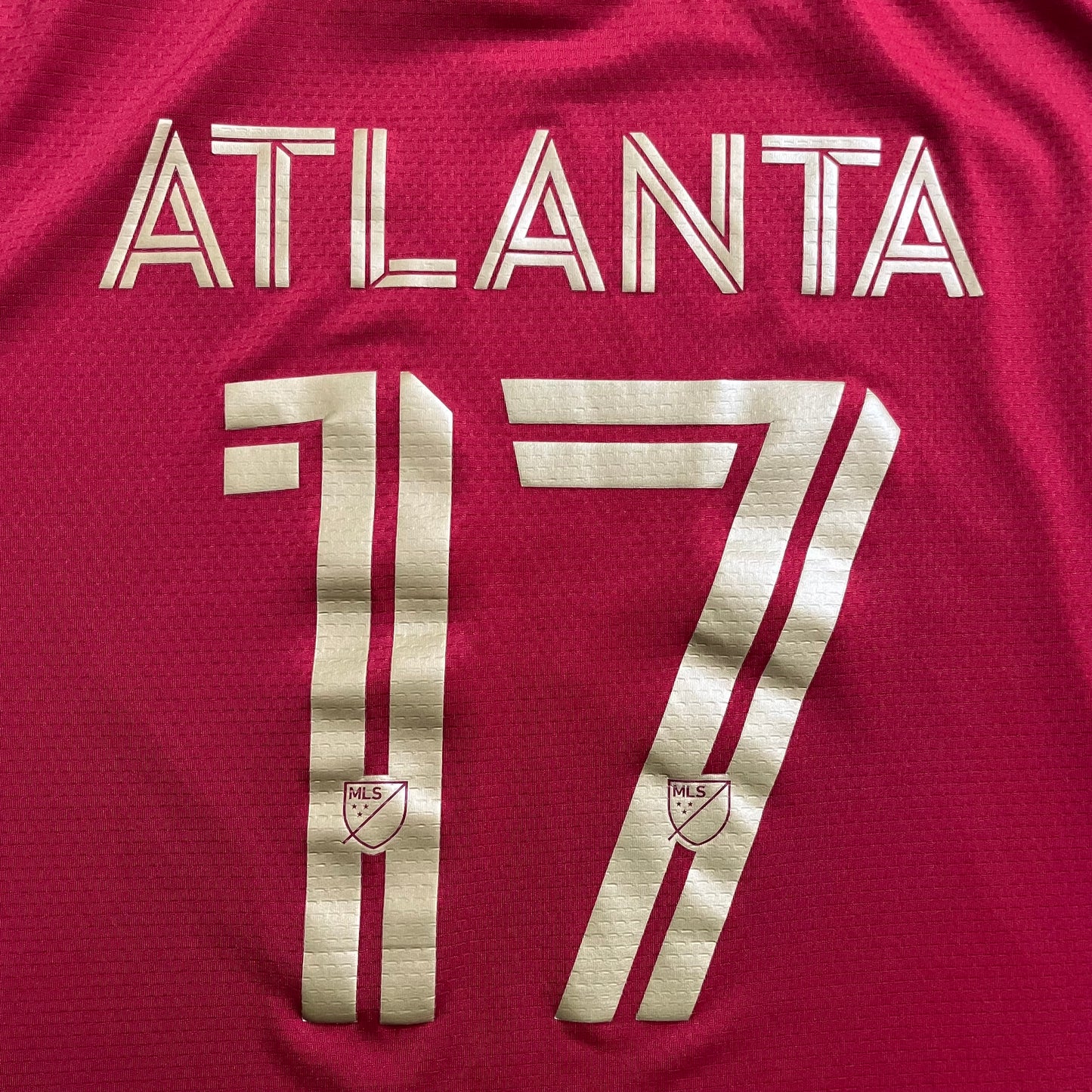 USED Atlanta United 2024 Authentic “Atlanta 17” Jersey MLS Home #17 Adidas Size Small