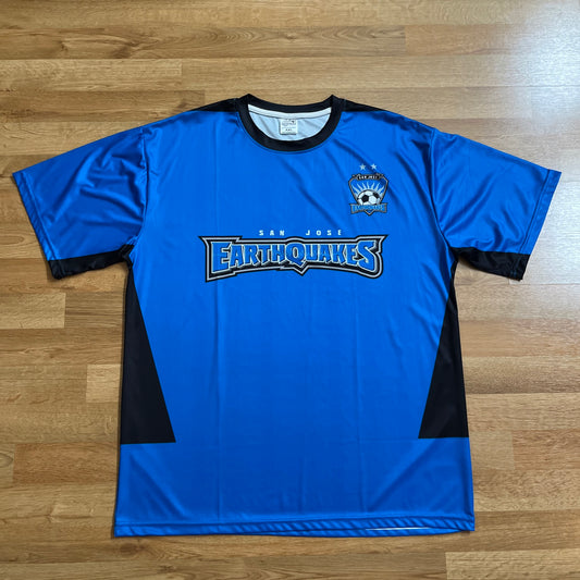 San Jose Earthquakes 2003 MLS Champions SJ Soccer Jersey MLS Men’s SIZE XL SGA