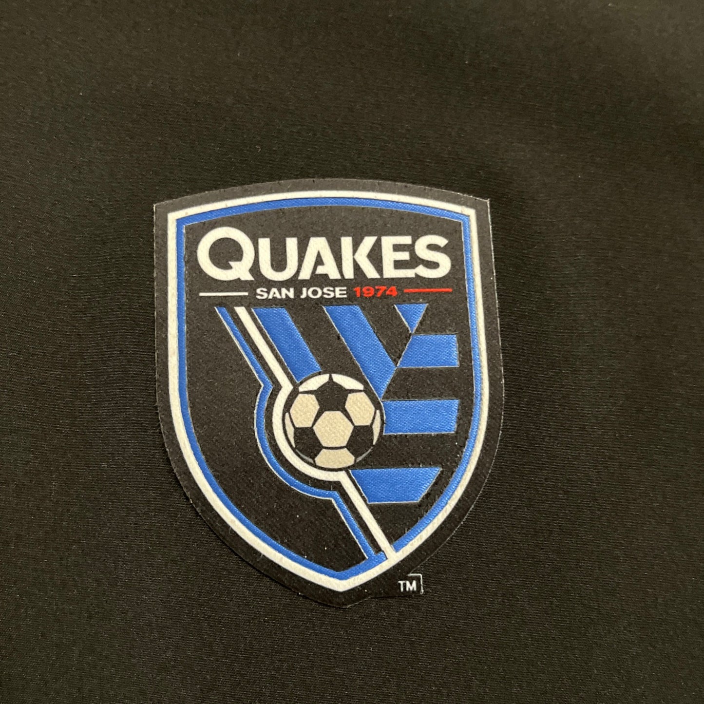 San Jose Earthquakes Track Jacket MLS Soccer Holloway Extra Large Staff Issue