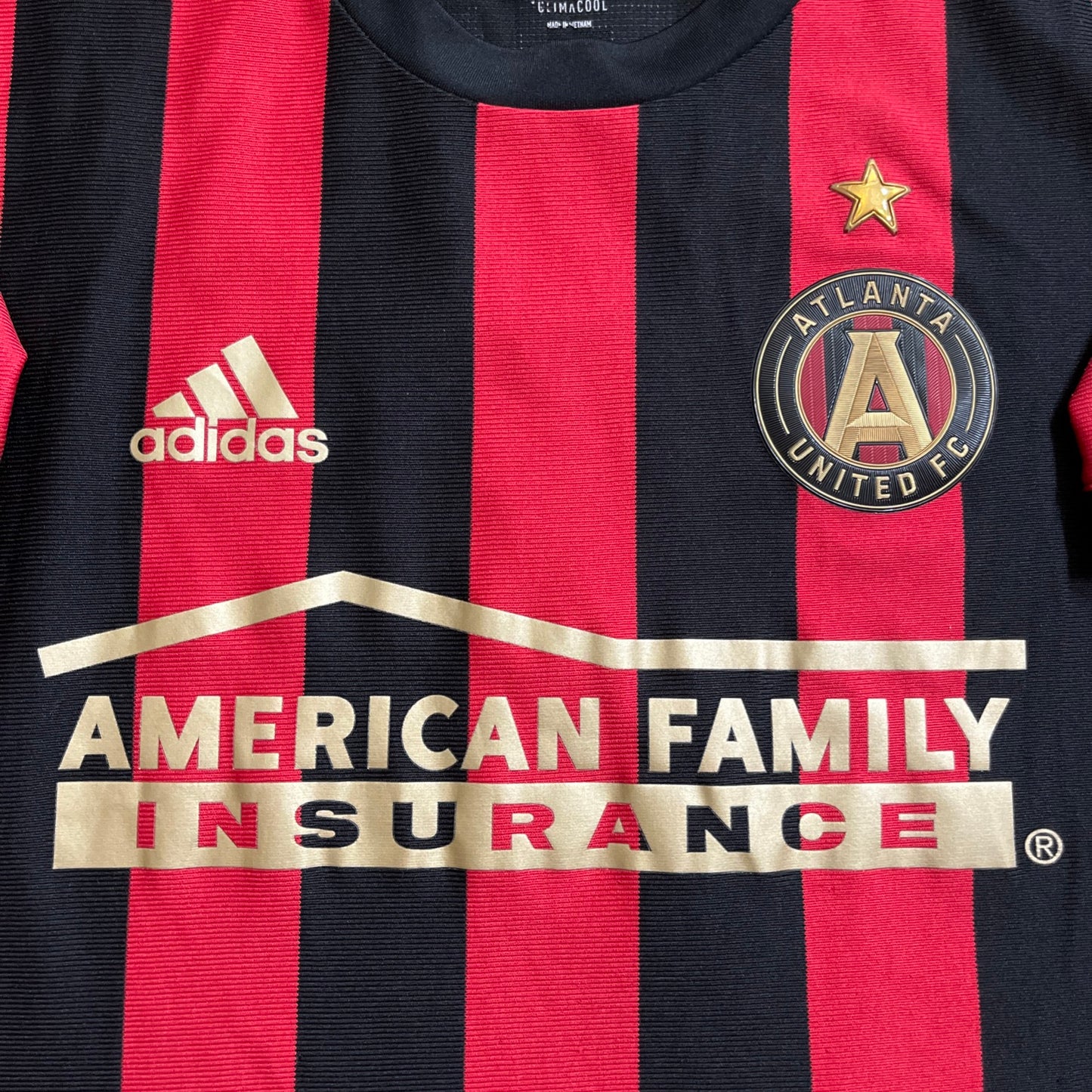 USED Atlanta United 2016 Authentic Josef Martinez Jersey MLS Home #7 Adidas Sz Ms