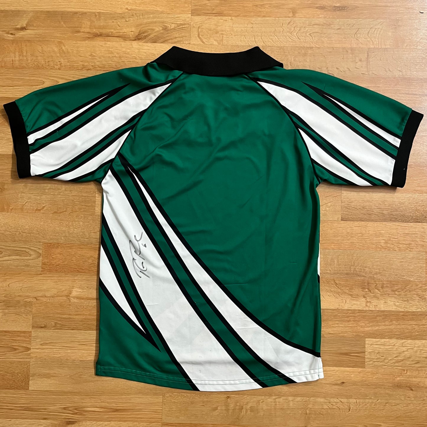 USED Kappa Colorado Rapids 1999-00 Away Soccer Jersey MLS Size S Autographed Flawed