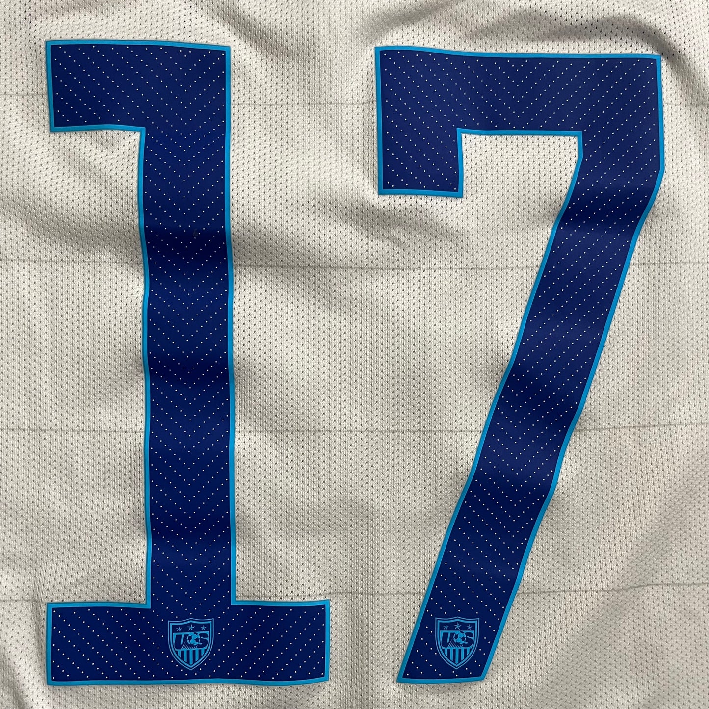 USED Men’s USMNT 2014 Authentic Jozy Altidore Jersey USA Home #17 Nike Size Medium