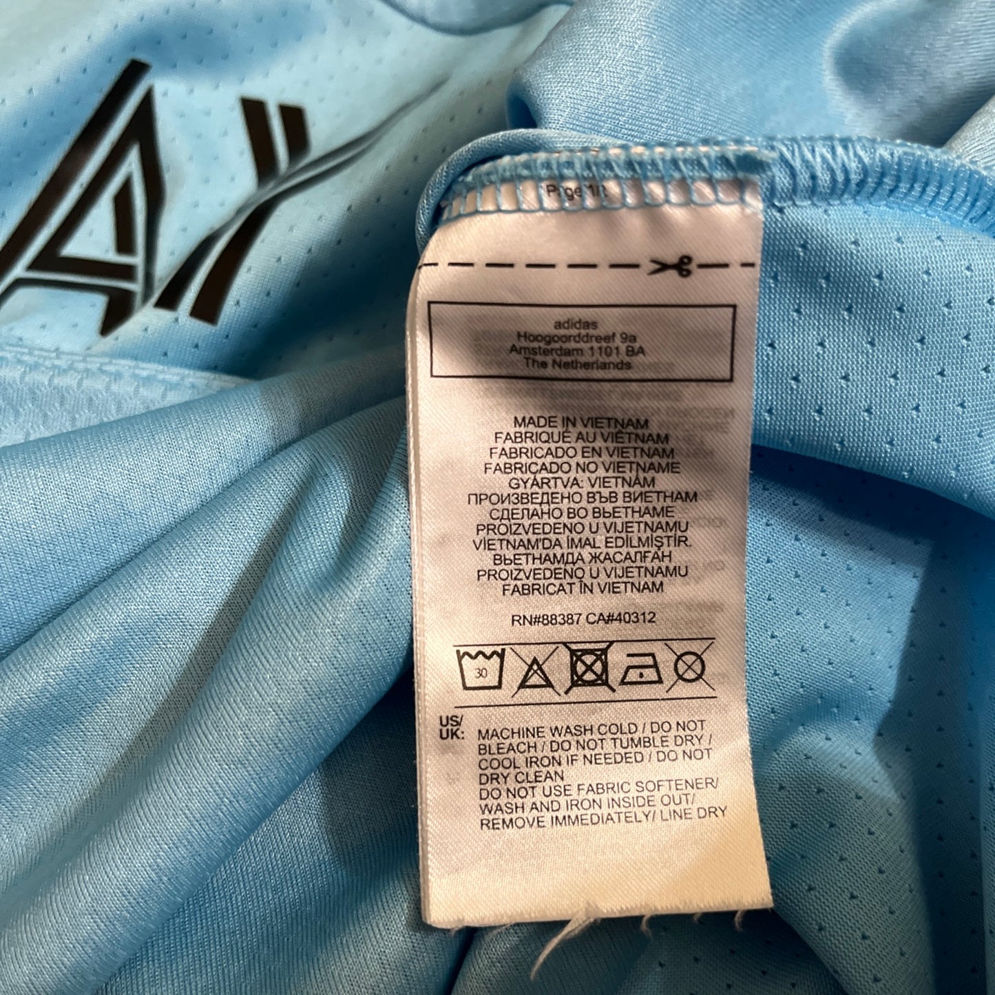 USED Minnesota United FC 2021 Ethan Finlay Jersey MLS Authentic Home Adidas Sz Small