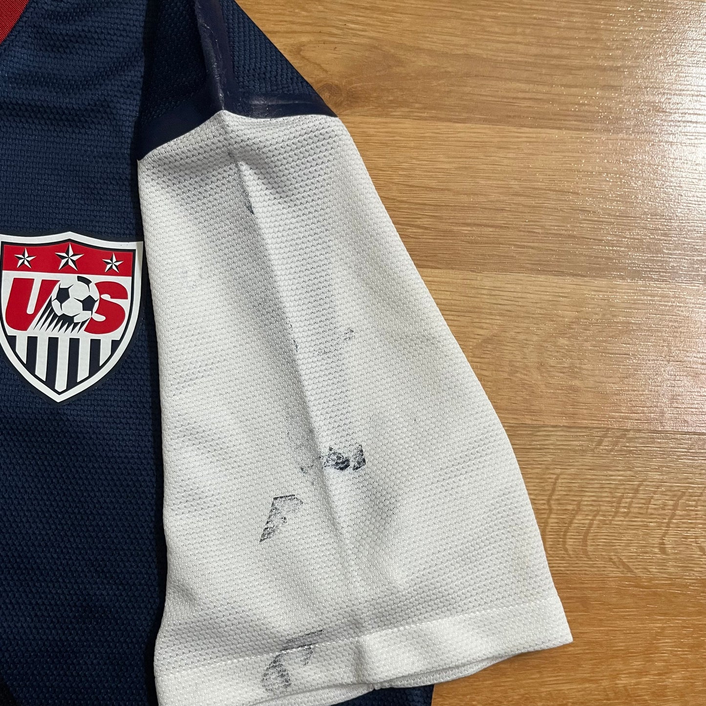 MATCH WORN/ISSUED USMNT 2012 Landon Donovan Jersey USA Home #10 Nike Size L
