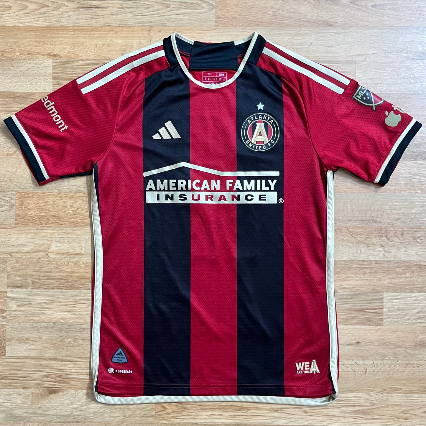 USED Atlanta United 2024 Authentic “Atlanta 17” Jersey MLS Home #17 Adidas Size Small