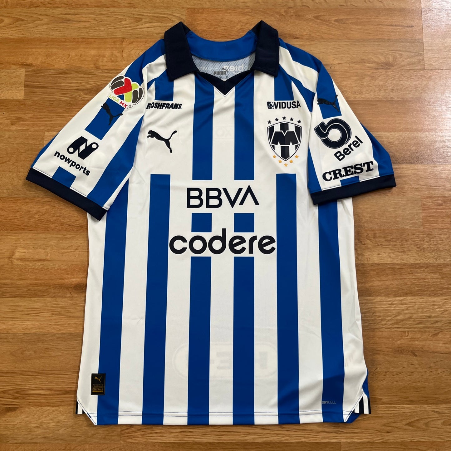 Puma CF Monterrey Jersey 2023/2024 Home Soccer Size Large Men's