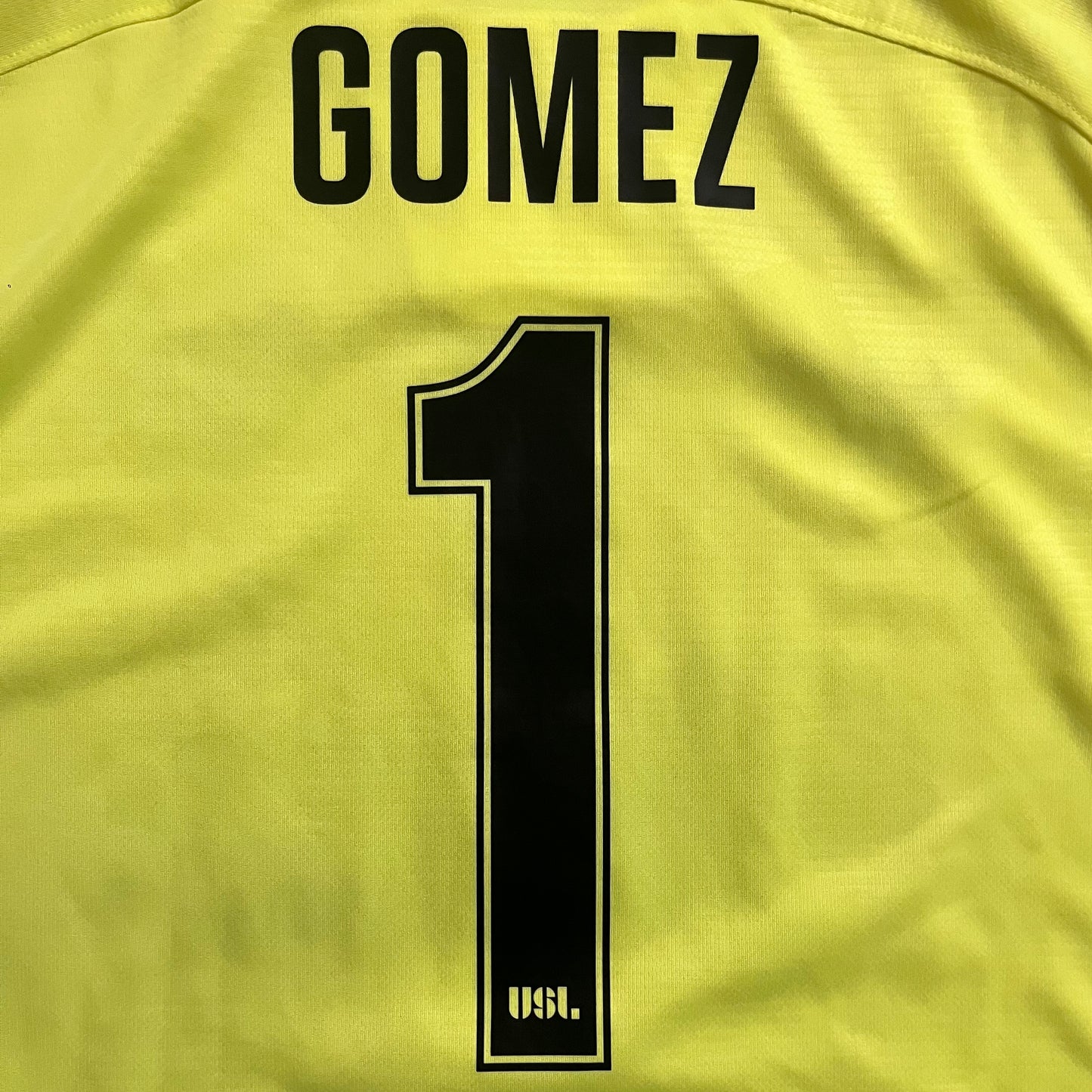 MATCH WORN/ISSUED Saint Louis FC 2018 Tomas Gomez Jersey USL Goalie #1 Nike Size L