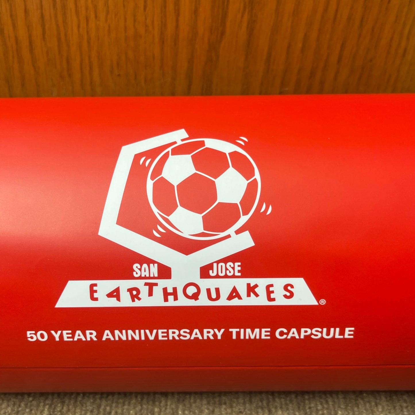 2024 San Jose Earthquakes Limited-edition 50th Anniversary  Time Capsule New NIB